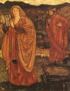 Sir Edward Coley Burne-Jones Merlin and Nimue china oil painting reproduction